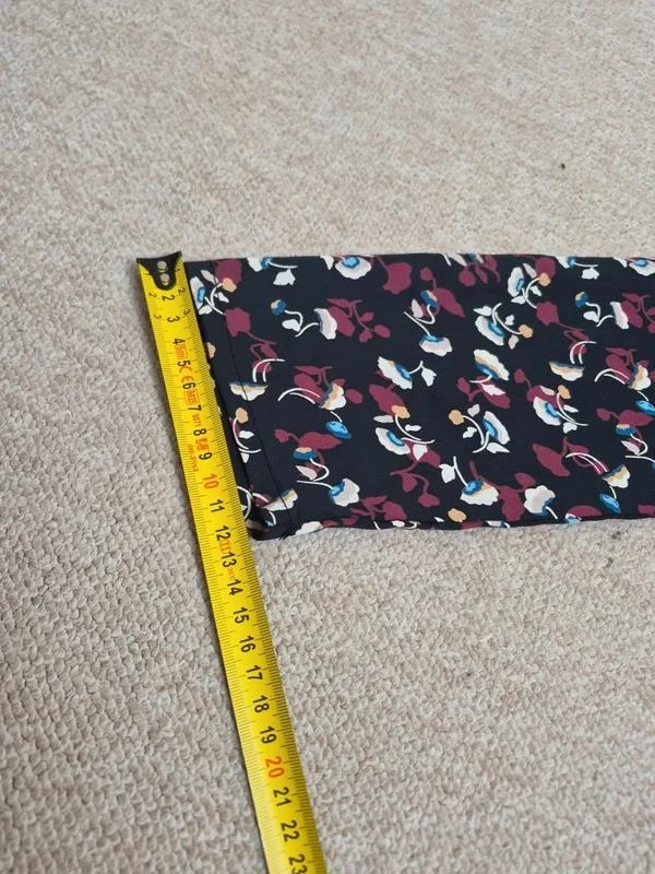 Formul Vestido vintage floral retro negro T36 – photo 10